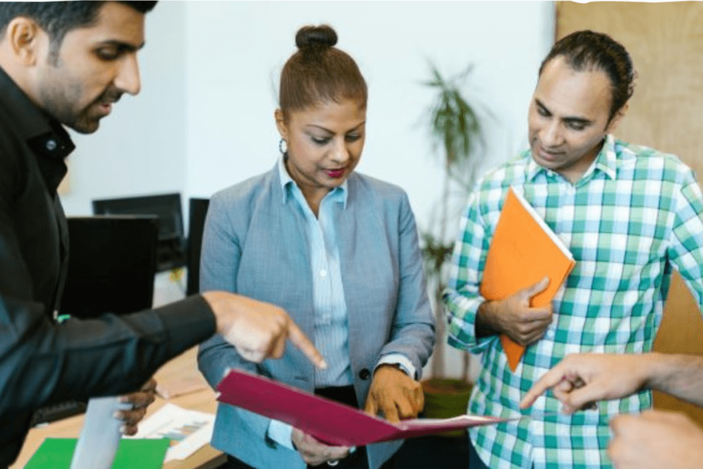 Environmental consultancy expert analyzing data for water and soil testing laboratory reports and monitoring.